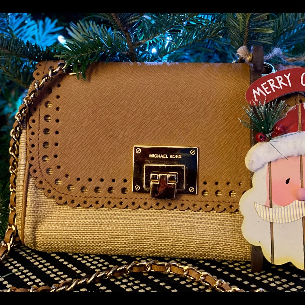 Michael Michael Kors Tan Leather Purse